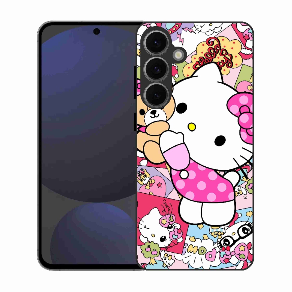Gélový kryt mmCase na Samsung Galaxy S25 EFE - cute kitty