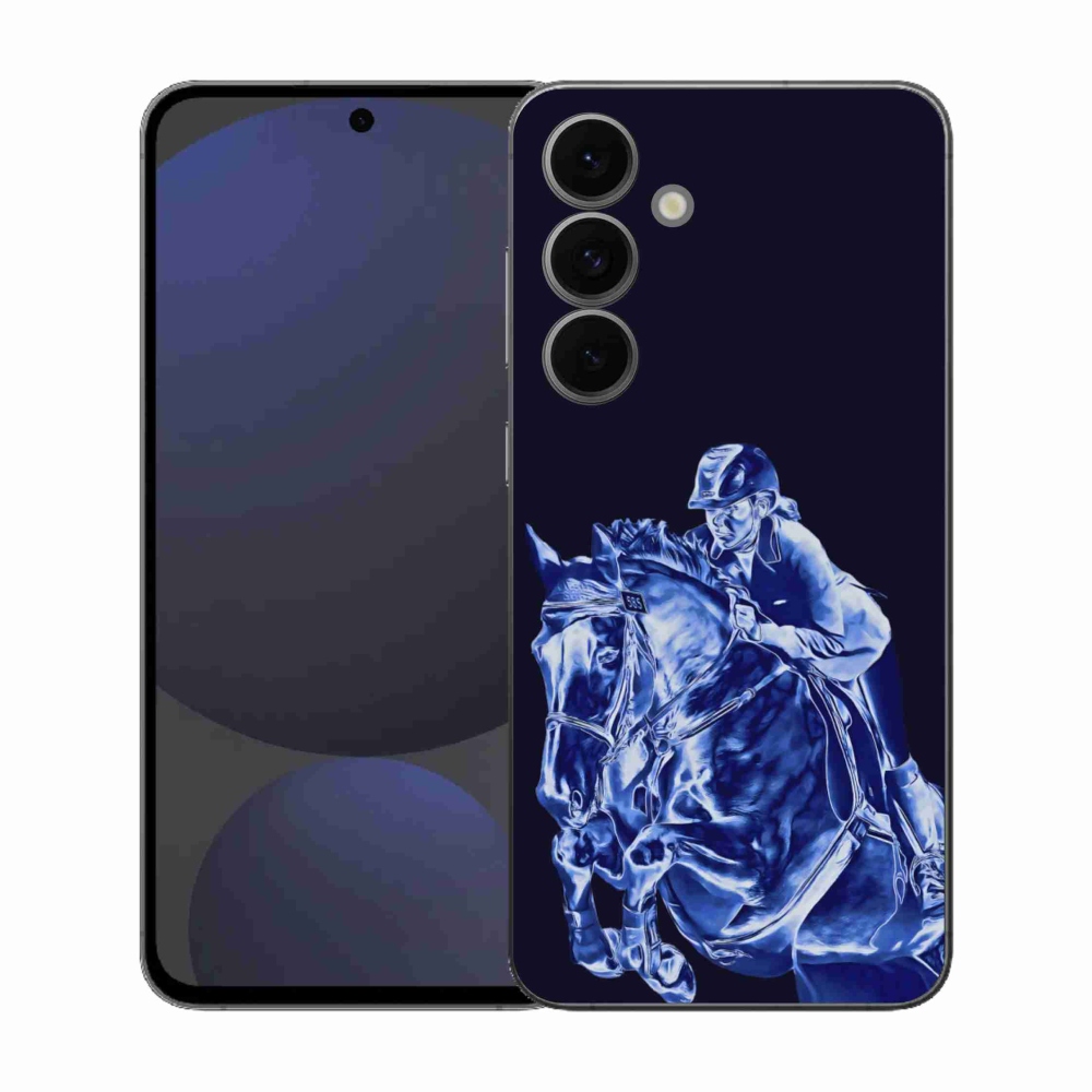 Gélový kryt mmCase na Samsung Galaxy S25 FE - dostihový kôň
