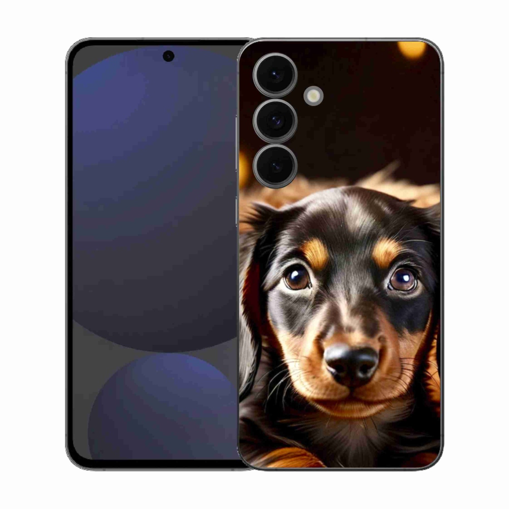 Gélový kryt mmCase na Samsung Galaxy S25 FE - jazvečík