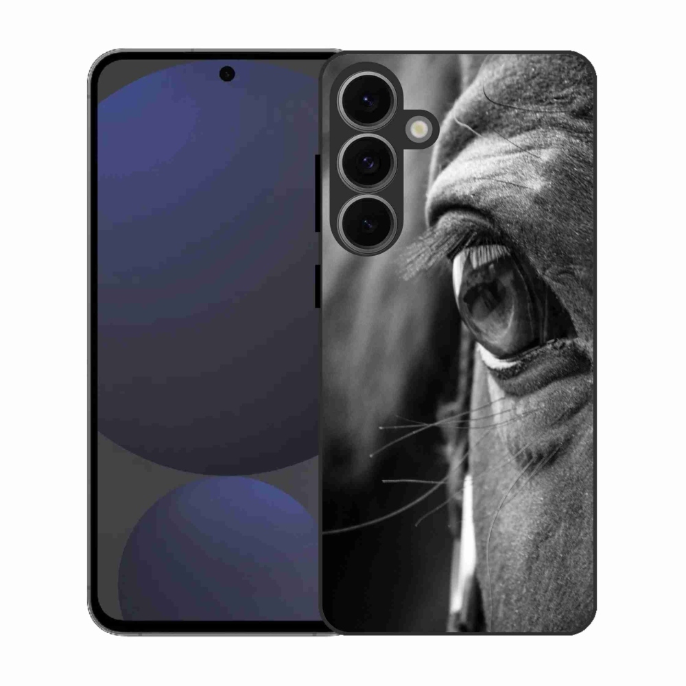 Gélový kryt mmCase na Samsung Galaxy S25 EFE - konský pohľad