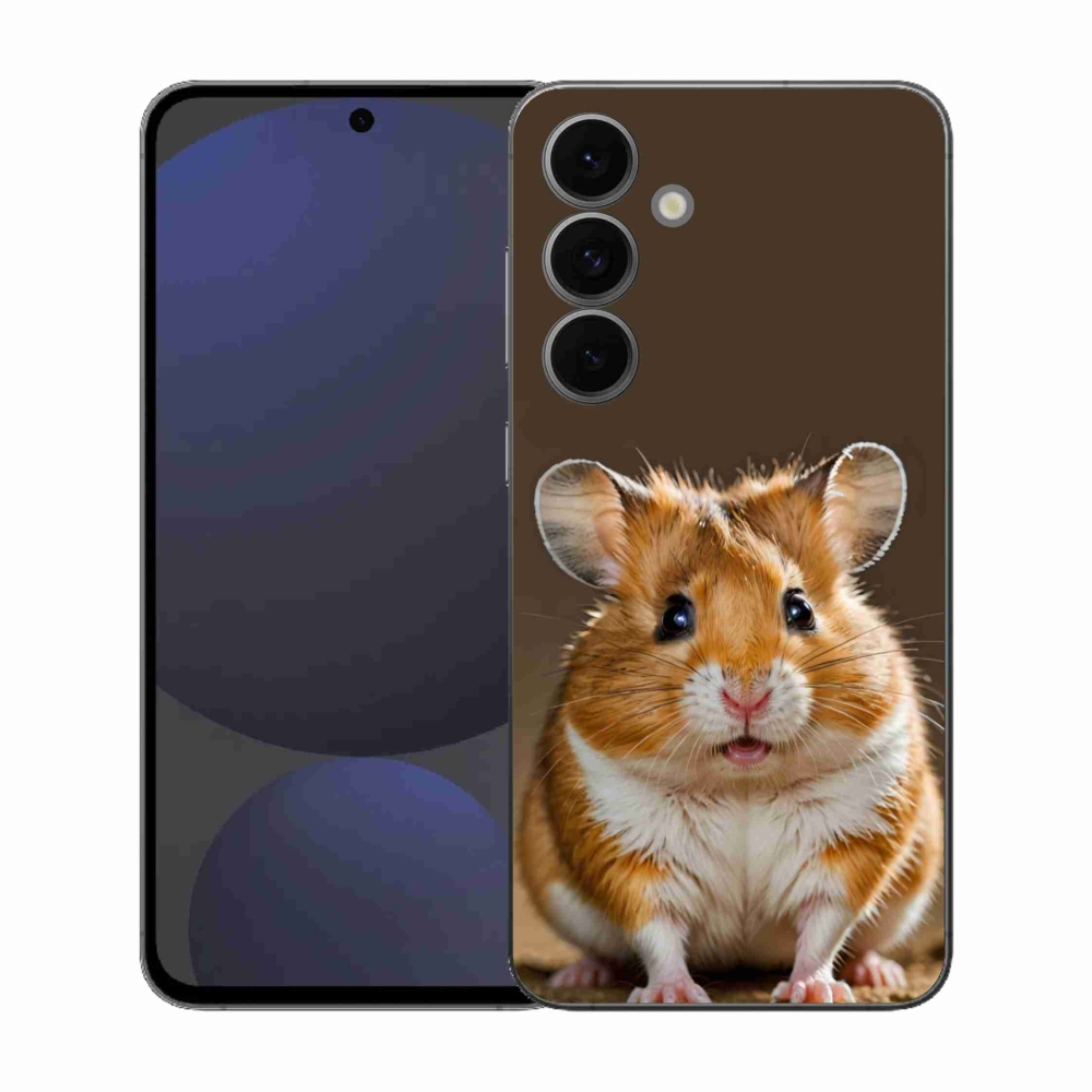 Gélový kryt mmCase na Samsung Galaxy S25 FE - škrečok