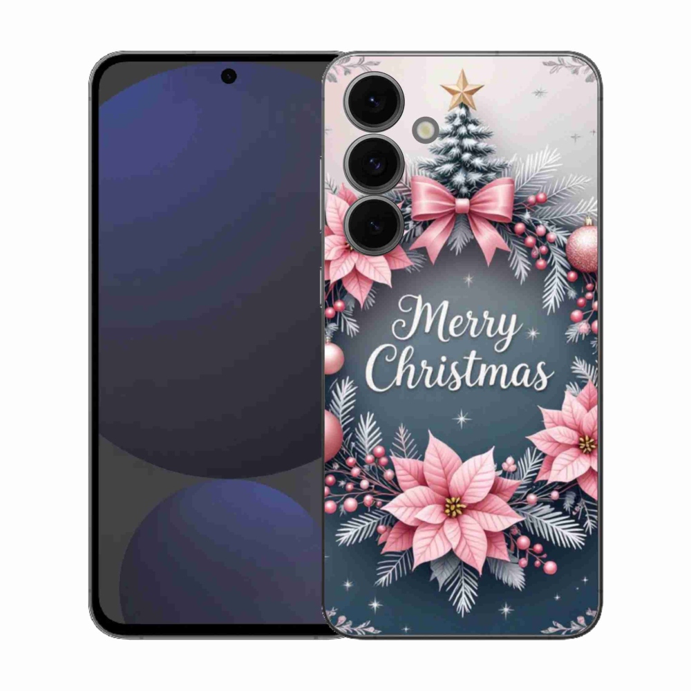 Gélový kryt mmCase na Samsung Galaxy S25 FE - merry christmas