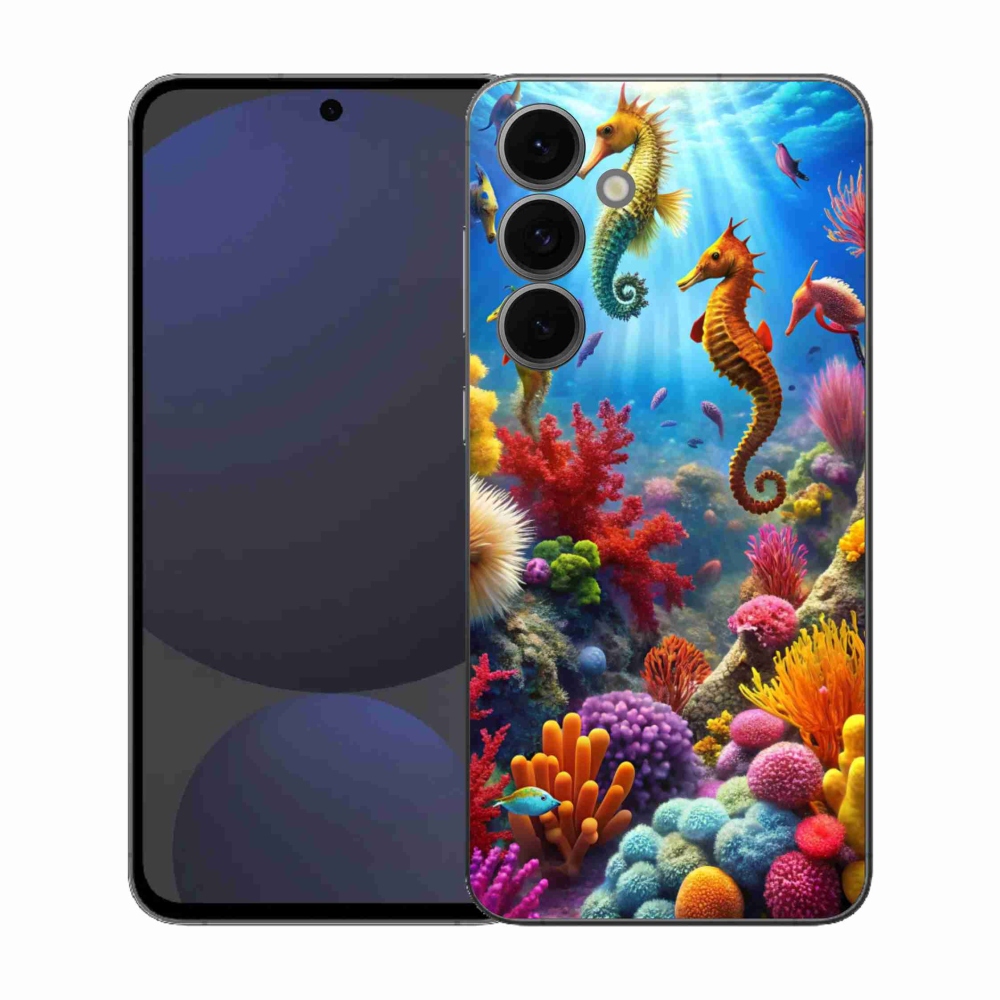 Gélový kryt mmCase na Samsung Galaxy S25 FE - morský svet 3