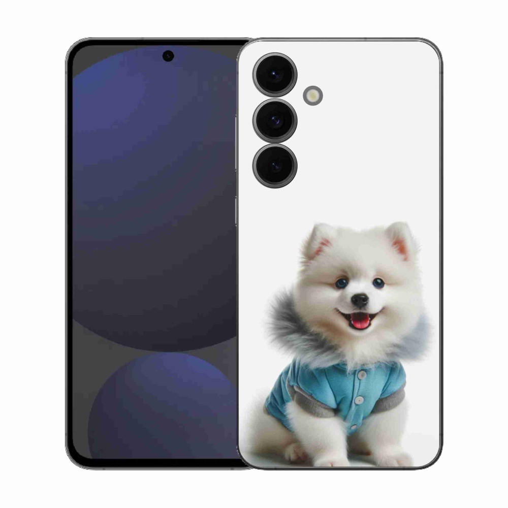Gélový kryt mmCase na Samsung Galaxy S25 FE - pomeranian
