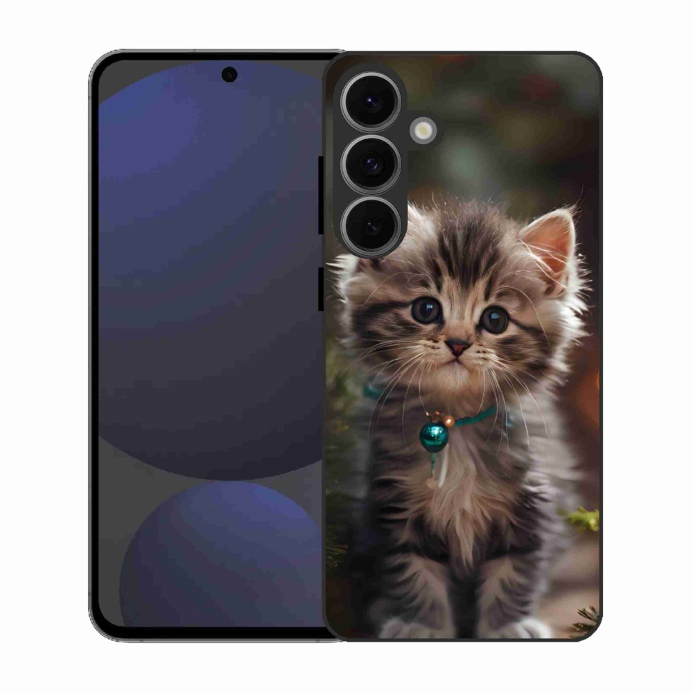 Gélový kryt mmCase na Samsung Galaxy S25 EFE - roztomilé mačiatko 11