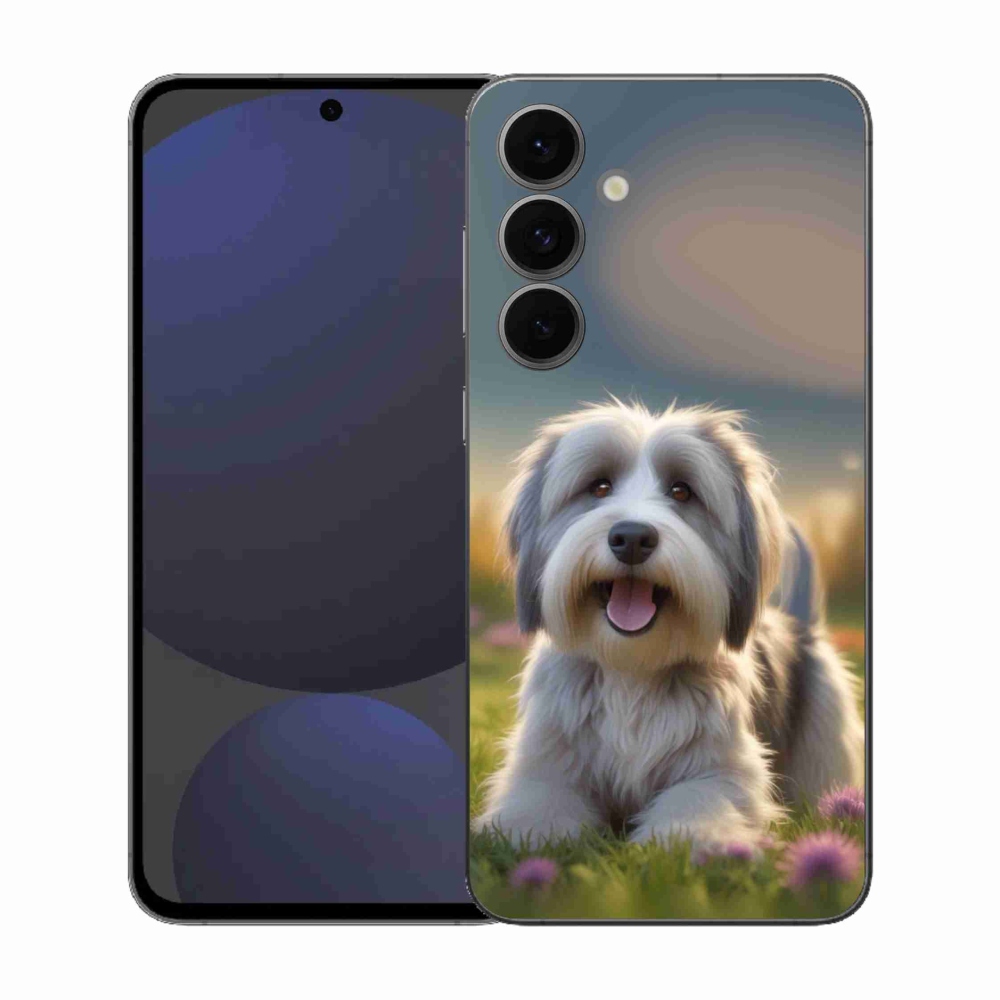 Gélový kryt mmCase na Samsung Galaxy S25 EFE - roztomilý havanský psík