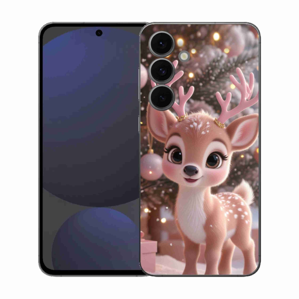 Gélový kryt mmCase na Samsung Galaxy S25 FE - roztomilý sob