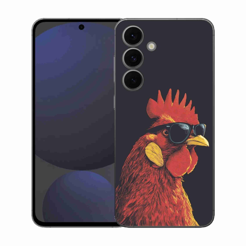 Gélový kryt mmCase na Samsung Galaxy S25 FE - štýlový kohút