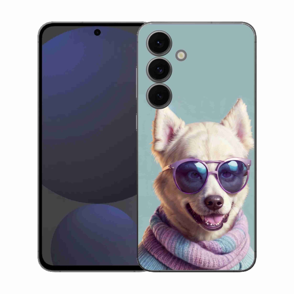 Gélový kryt mmCase na Samsung Galaxy S25 FE - štýlový nemecký špic