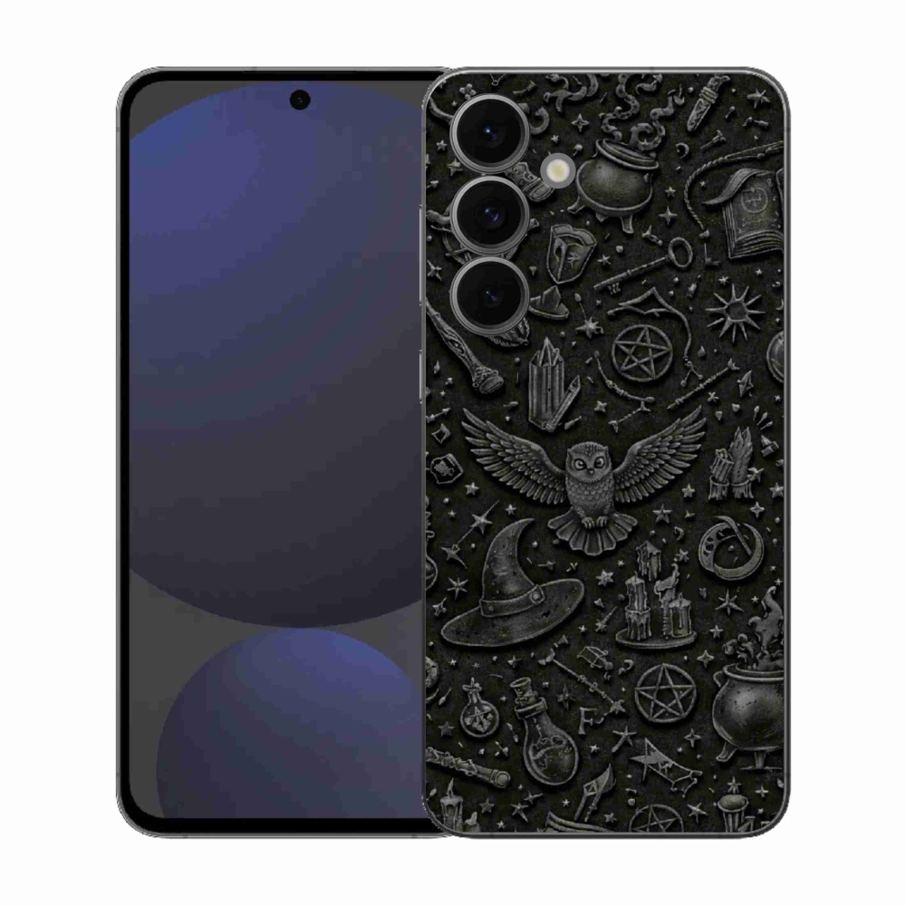Gélový kryt mmCase na Samsung Galaxy S25 EFE - tmavý magický svet