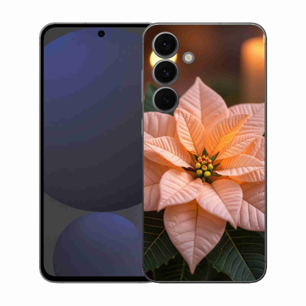 Gélový kryt mmCase na Samsung Galaxy S25 FE - vianočná hviezda