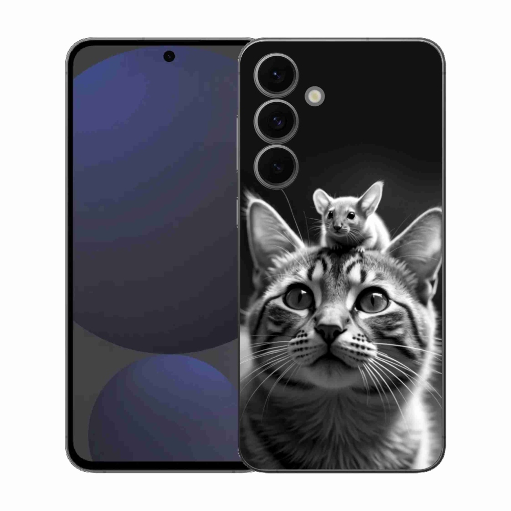 Gélový kryt mmCase na Samsung Galaxy S25 FE - zvieracie priateľstvo 2