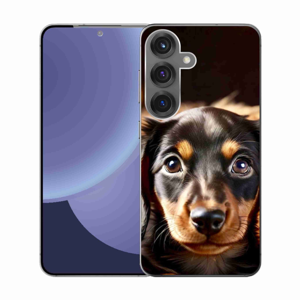 Gélový kryt mmCase na Samsung Galaxy S25 - jazvečík