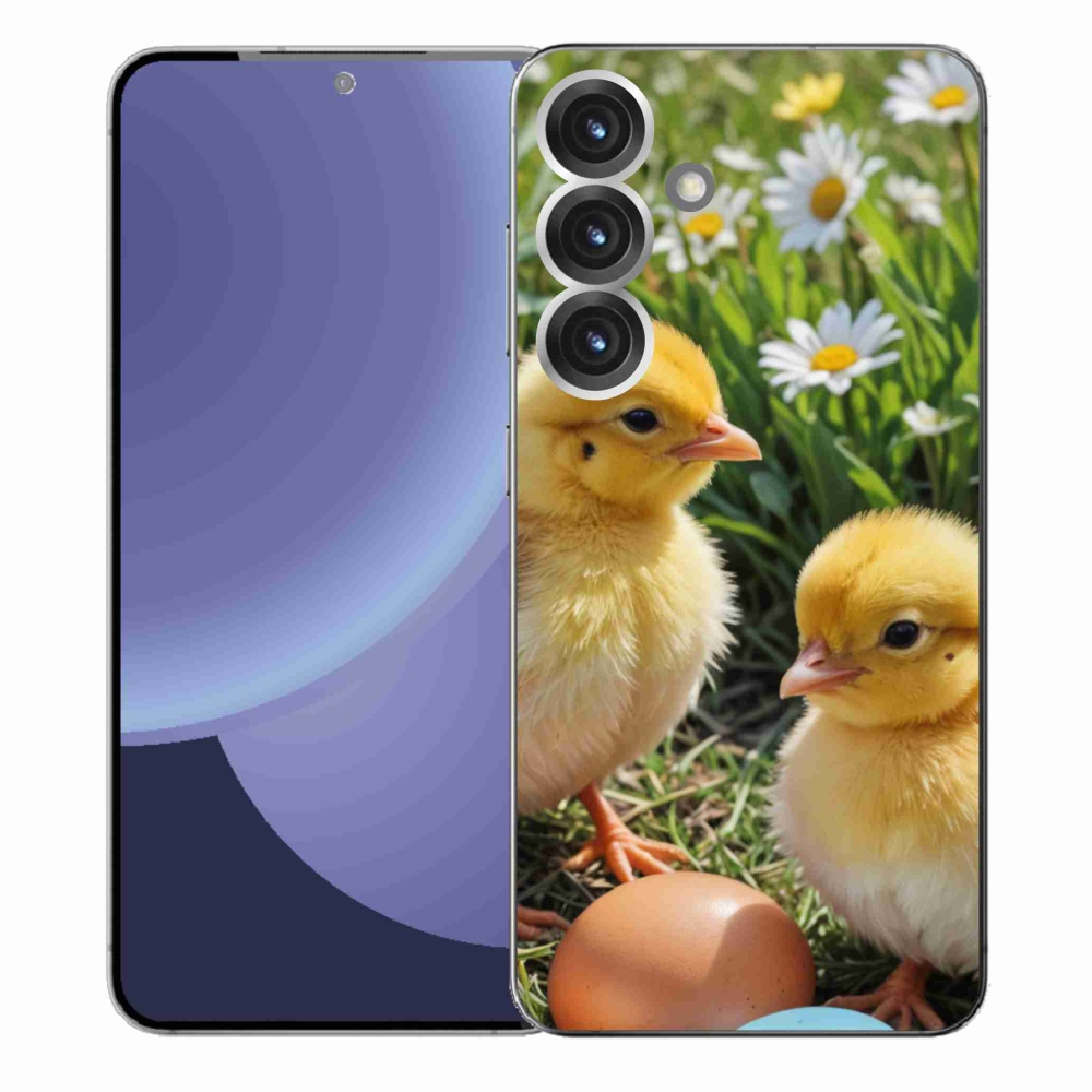 Gélový kryt mmCase na Samsung Galaxy S25+ - kuriatka