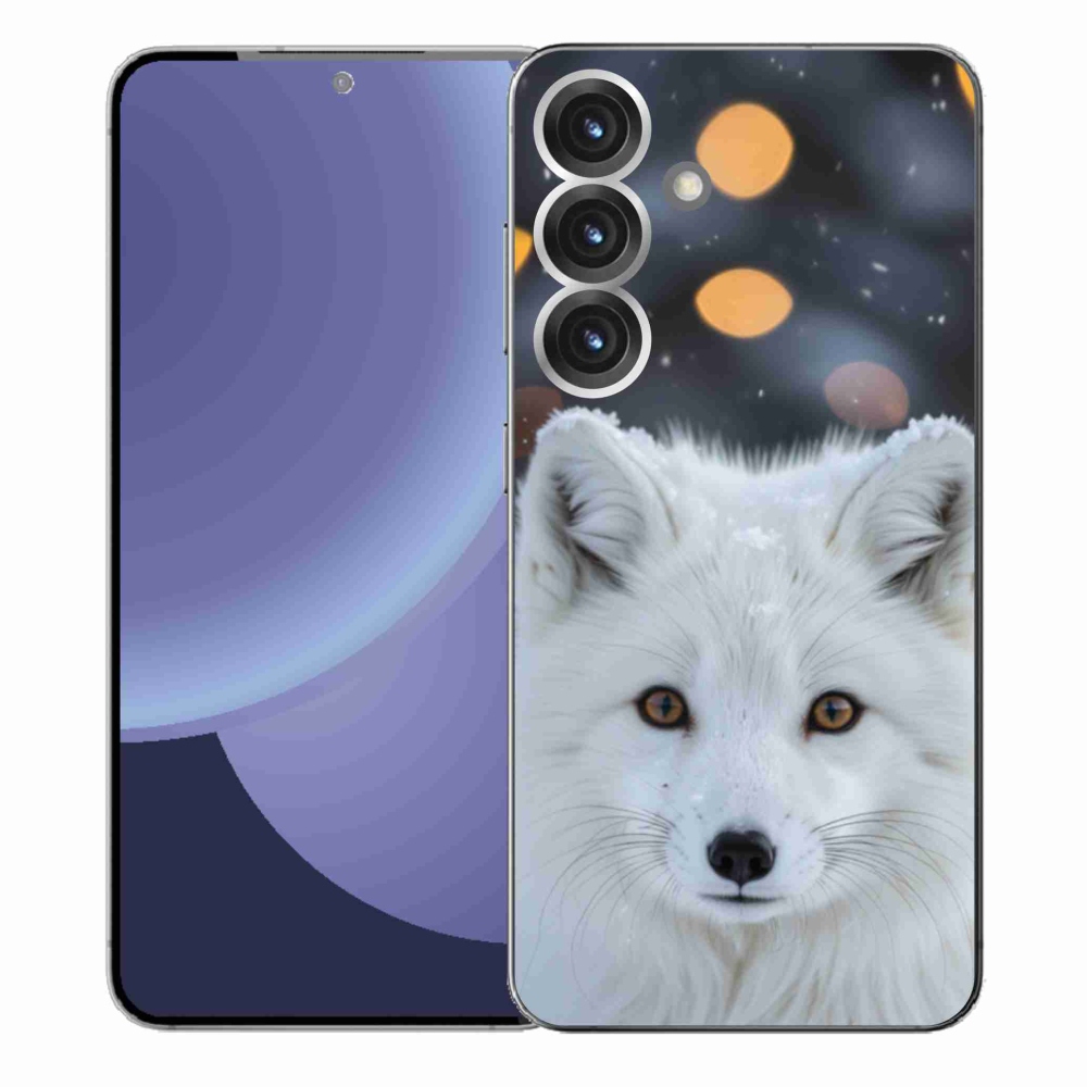 Gélový kryt mmCase na Samsung Galaxy S25+ - líška polárna