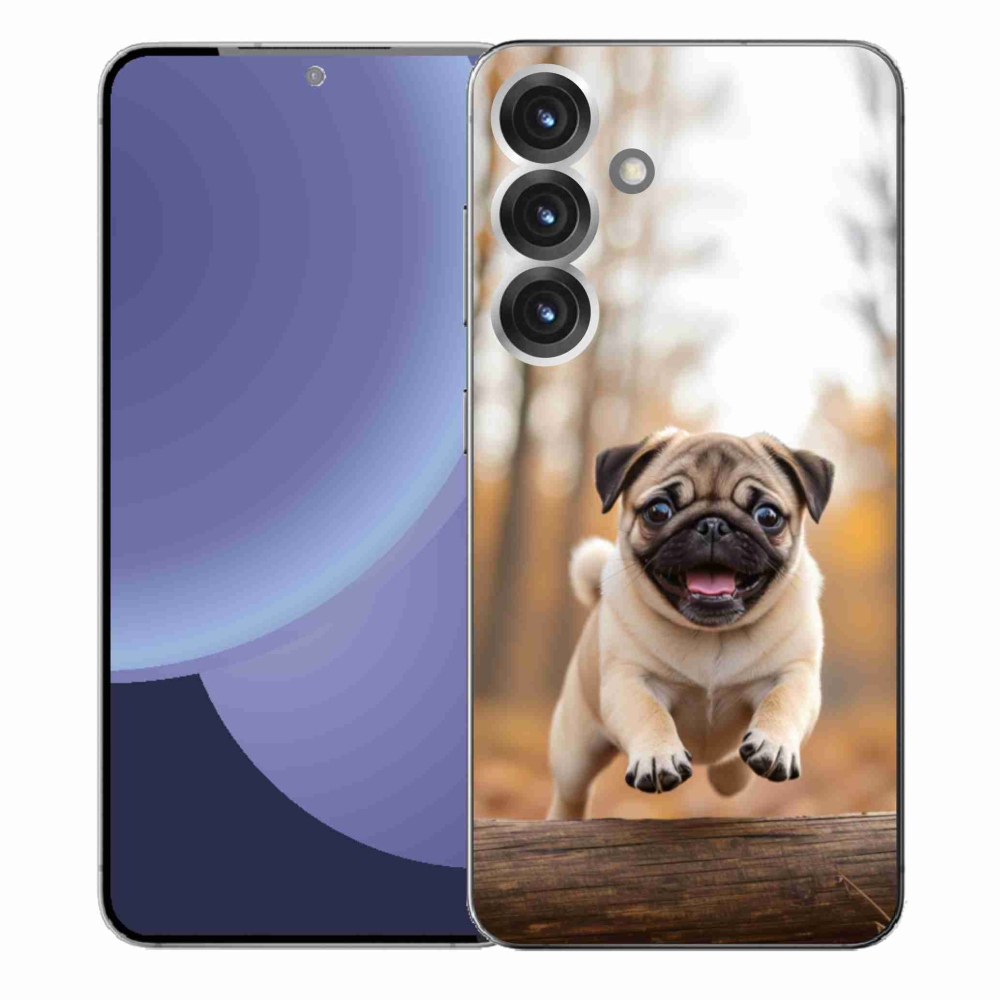 Gélový kryt mmCase na Samsung Galaxy S25+ - mops 2