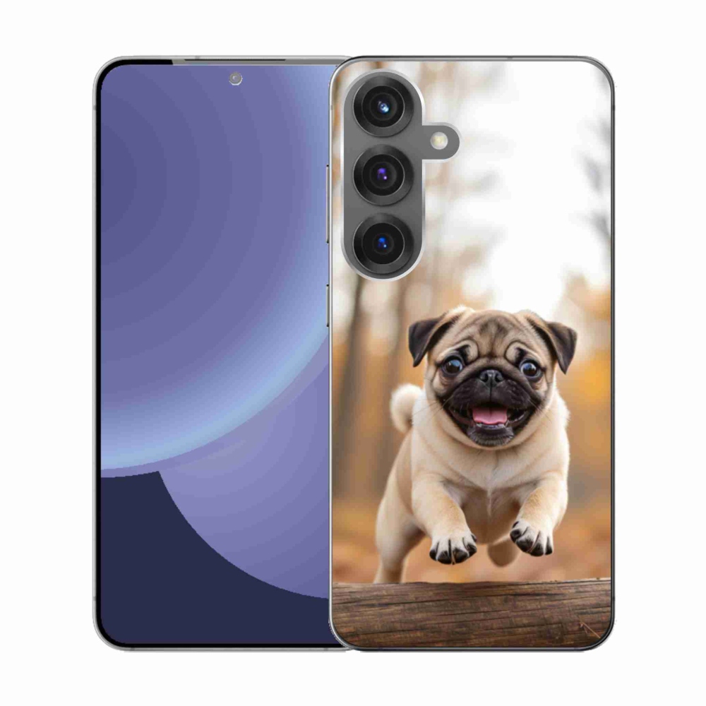 Gélový kryt mmCase na Samsung Galaxy S25 - mops 2