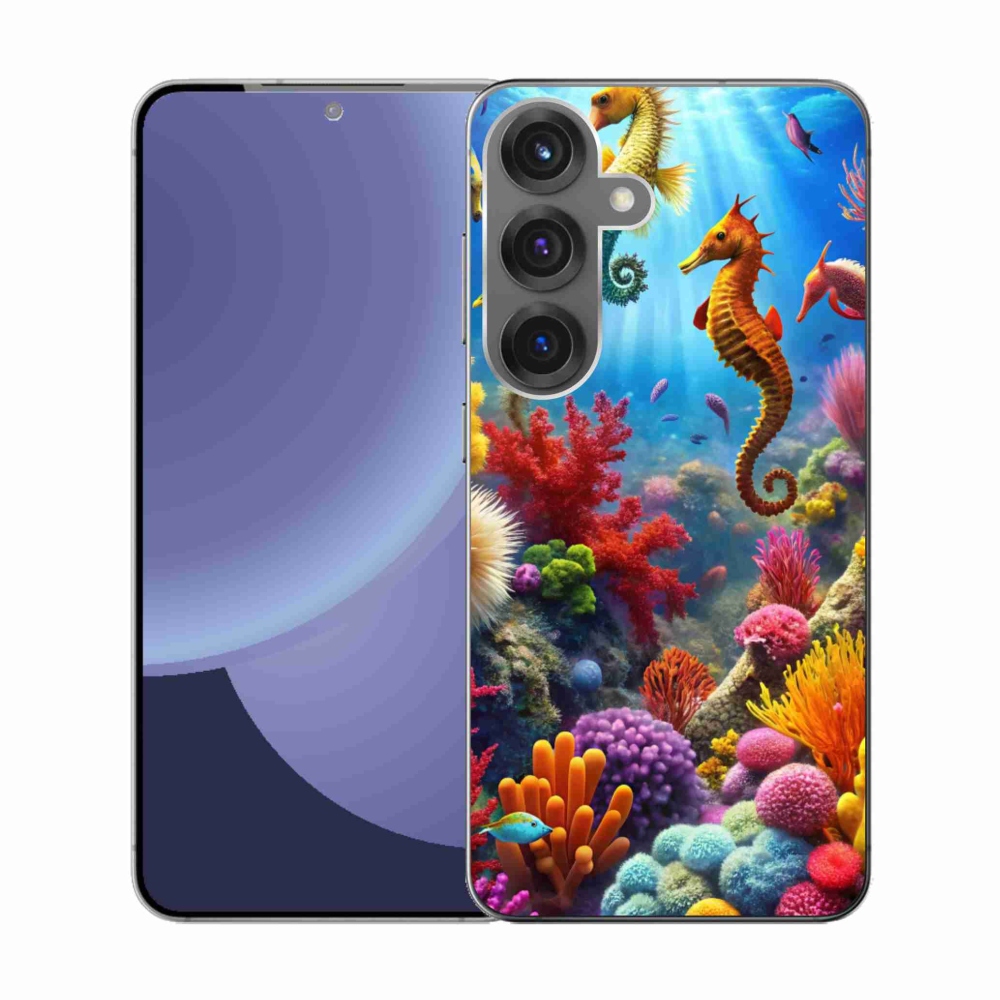 Gélový kryt mmCase na Samsung Galaxy S25 - morský svet 3