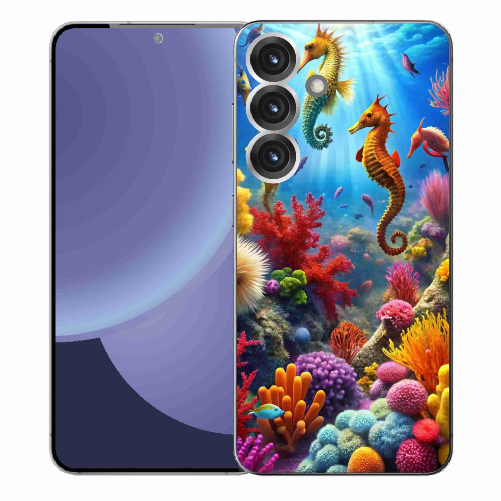 Gélový kryt mmCase na Samsung Galaxy S25+ - morský svet 3