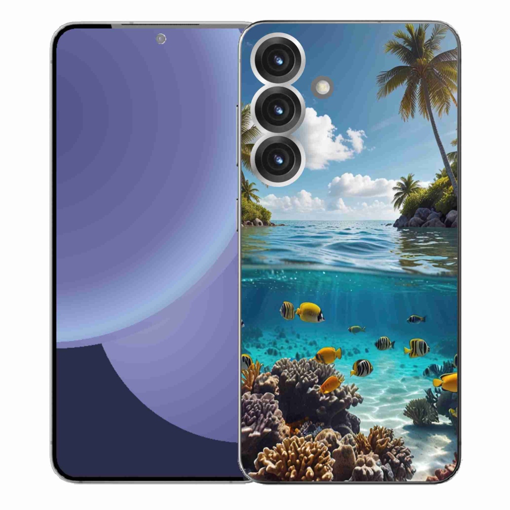 Gélový kryt mmCase na Samsung Galaxy S25+ - morský svet 4