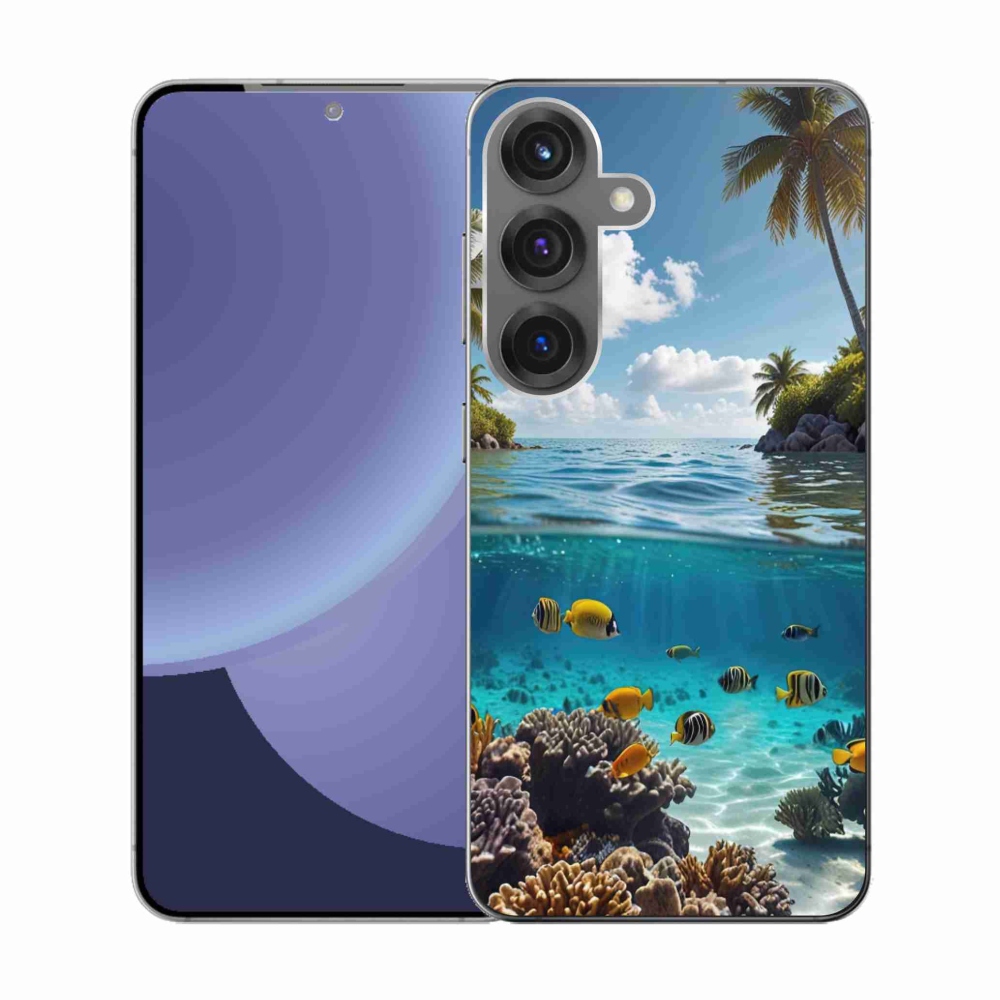 Gélový kryt mmCase na Samsung Galaxy S25 - morský svet 4