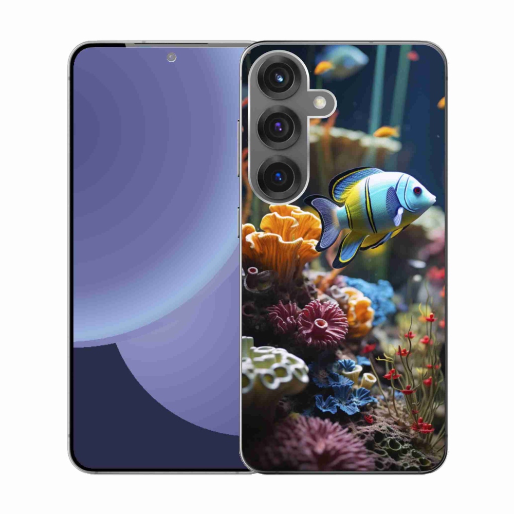Gélový kryt mmCase na Samsung Galaxy S25 - morský svet 5