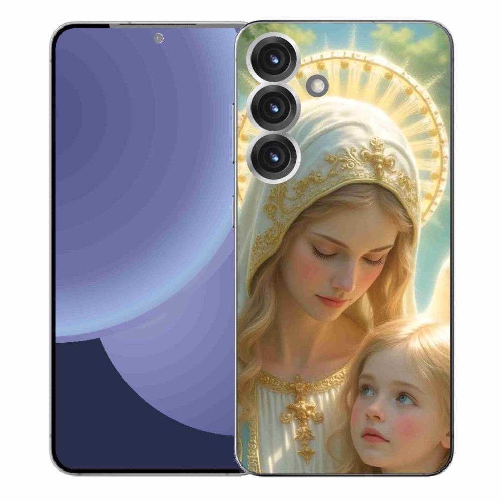 Gélový kryt mmCase na Samsung Galaxy S25+ - náboženský motív 2