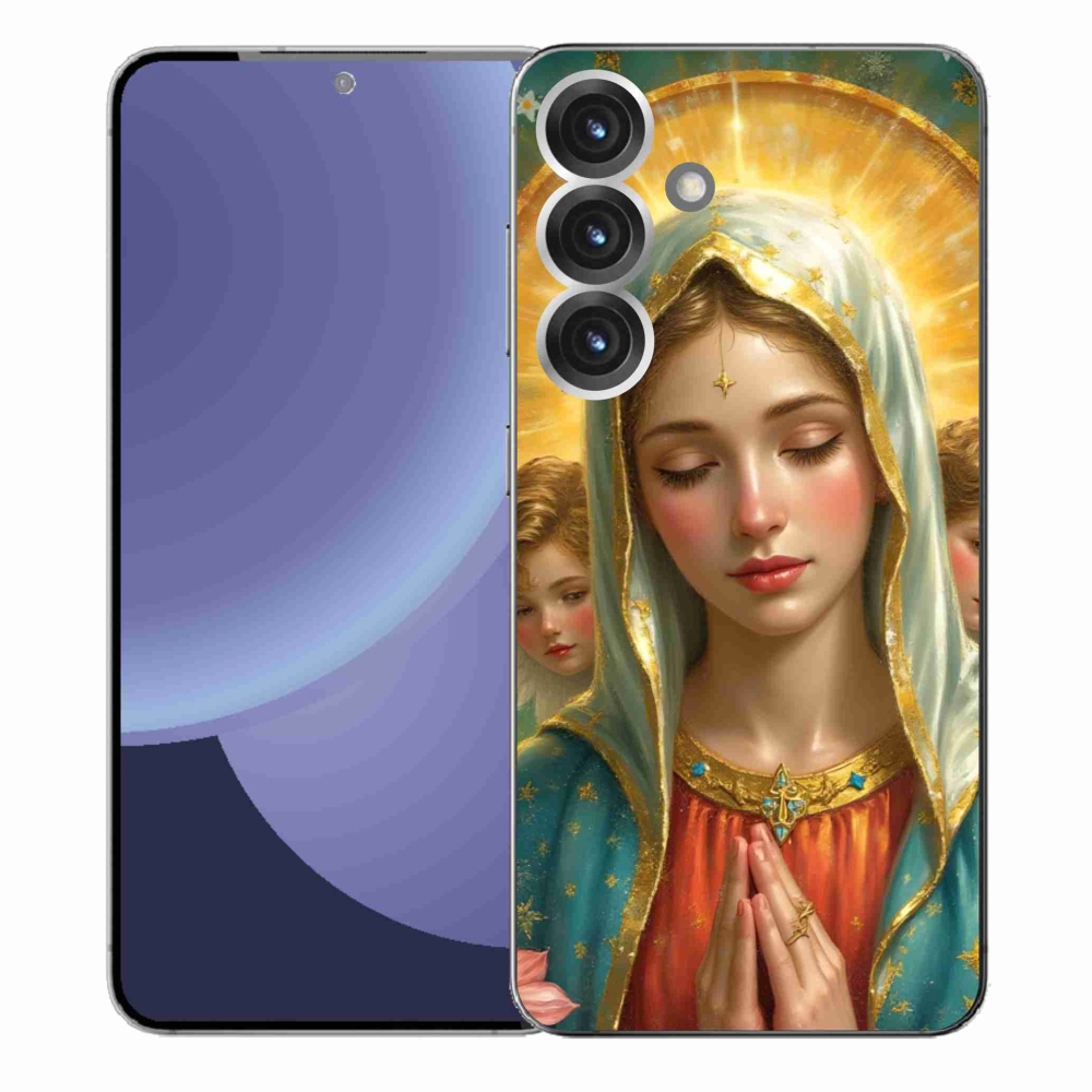 Gélový kryt mmCase na Samsung Galaxy S25+ - náboženský motív 3