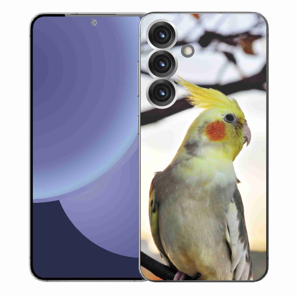 Gélový kryt mmCase na Samsung Galaxy S25+ - papagáj korela