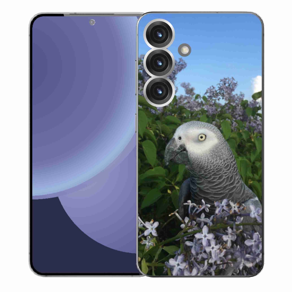Gélový kryt mmCase na Samsung Galaxy S25+ - papagáj žako
