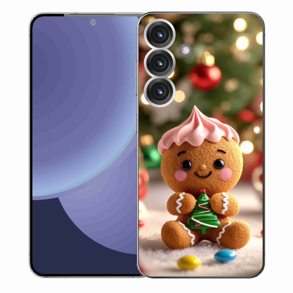 Gélový kryt mmCase na Samsung Galaxy S25+ - perníček