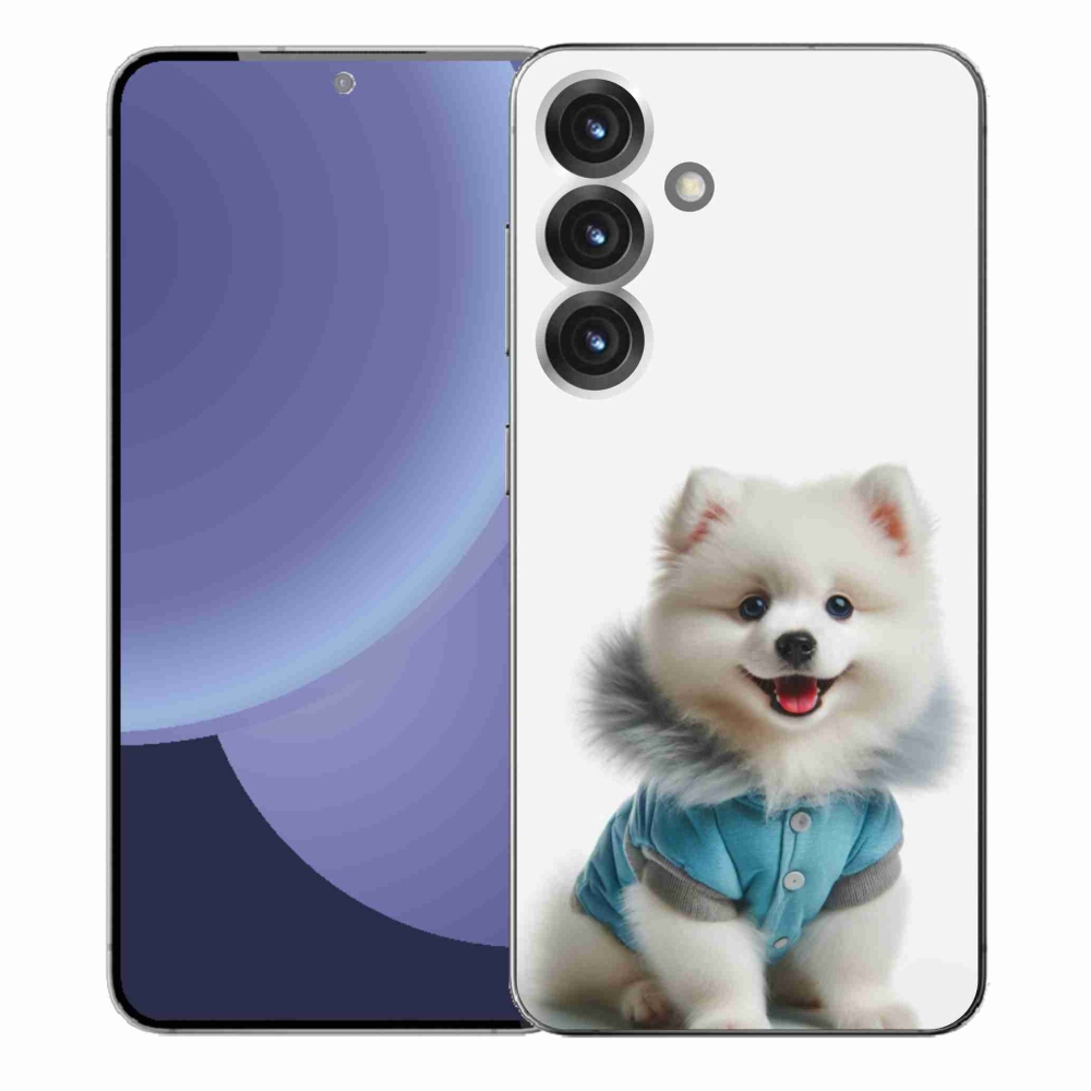 Gélový kryt mmCase na Samsung Galaxy S25+ - pomeranian