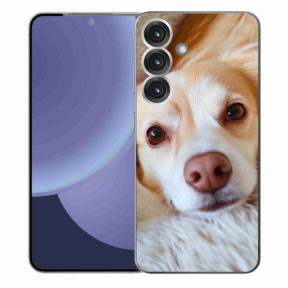 Gélový kryt mmCase na Samsung Galaxy S25+ - Roztomilá čivava