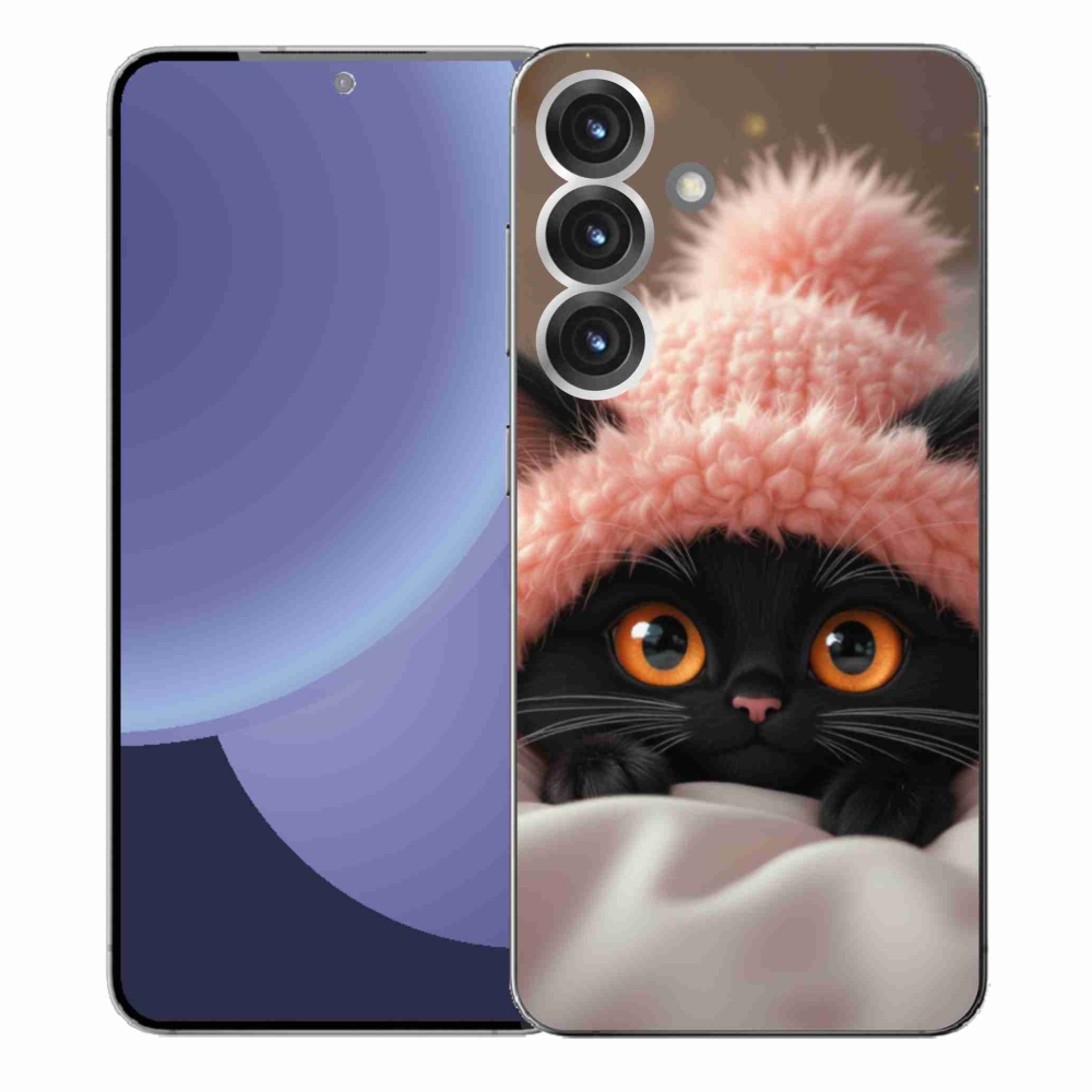 Gélový kryt mmCase na Samsung Galaxy S25+ - roztomilé mačiatko 7