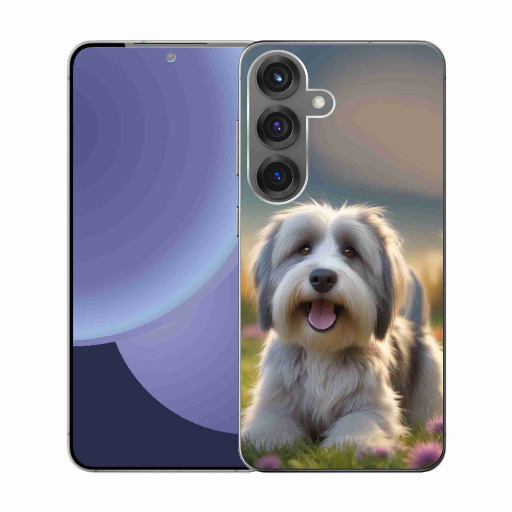 Gélový kryt mmCase na Samsung Galaxy S25 - roztomilý havanský psík