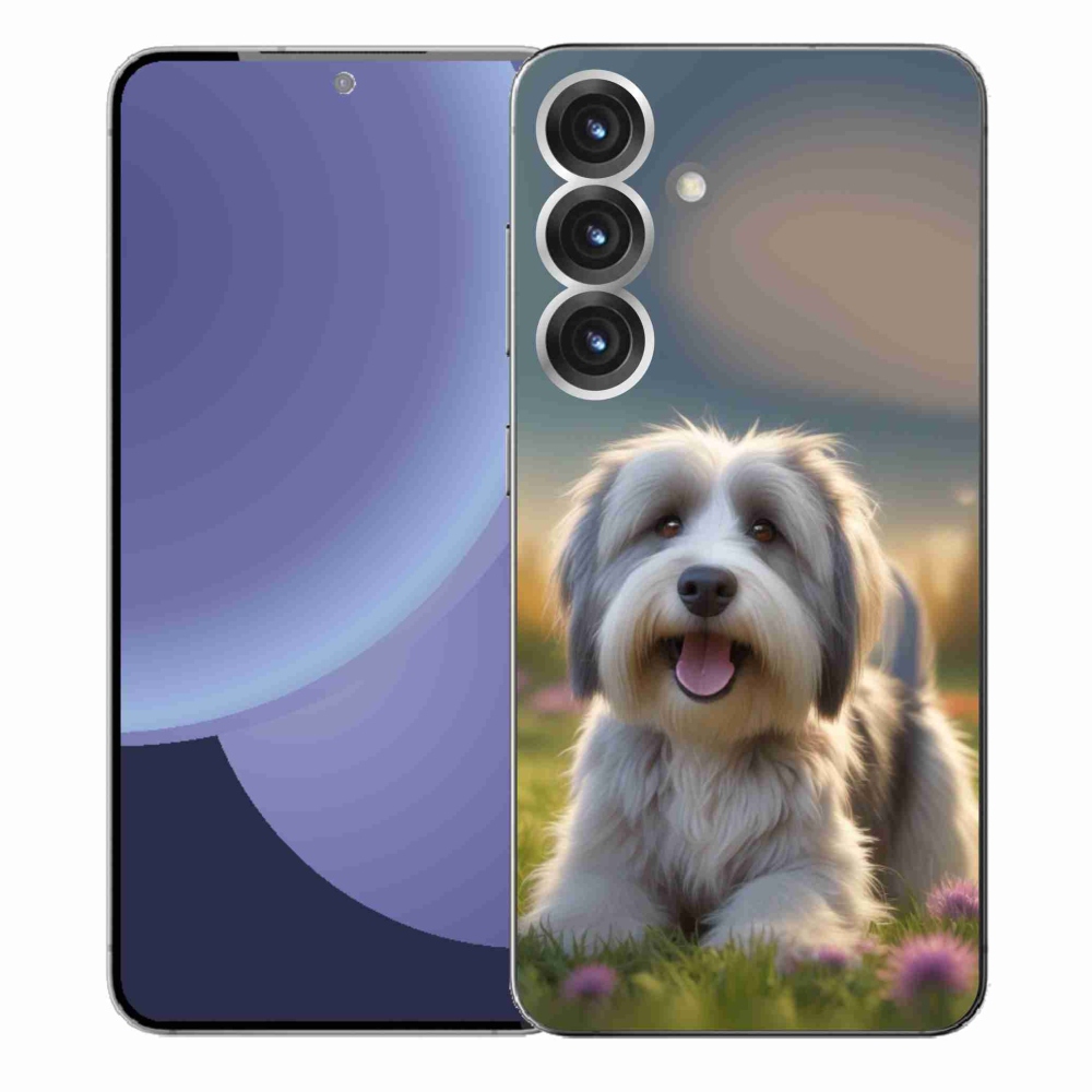 Gélový kryt mmCase na Samsung Galaxy S25+ - roztomilý havanský psík