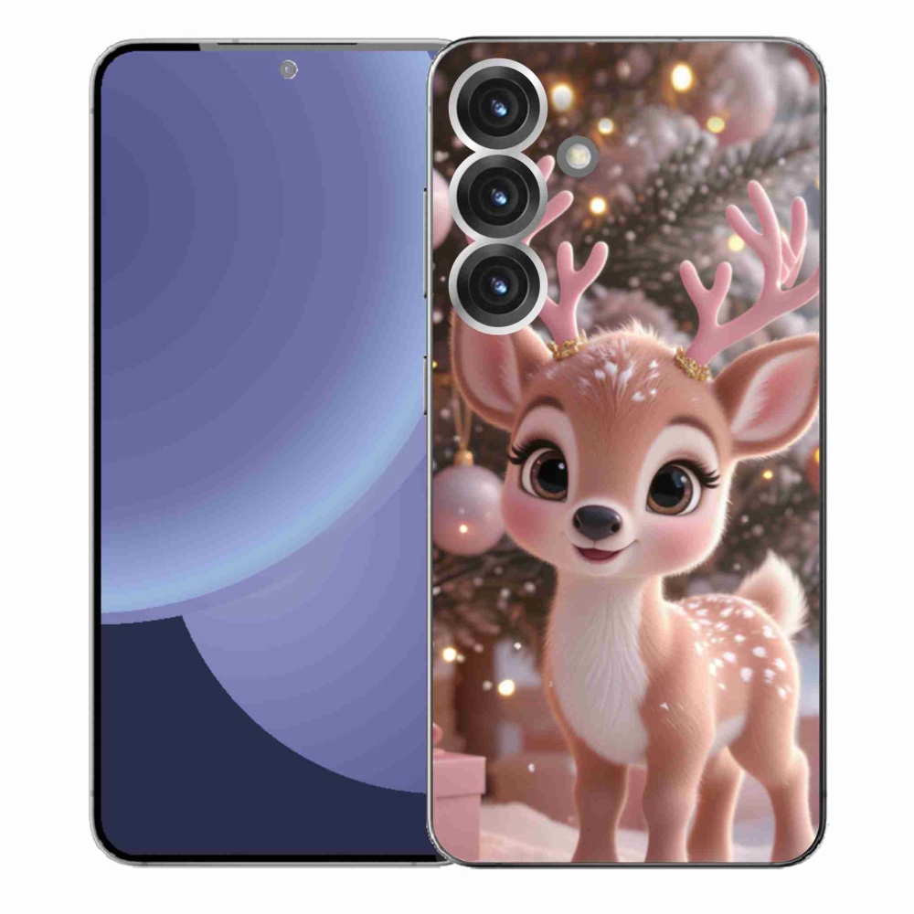 Gélový kryt mmCase na Samsung Galaxy S25+ - roztomilý sob