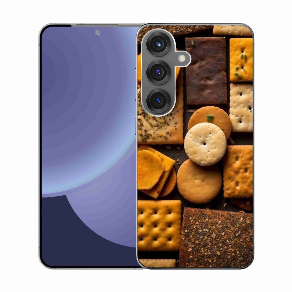 Gélový kryt mmCase na Samsung Galaxy S25 - sušienky