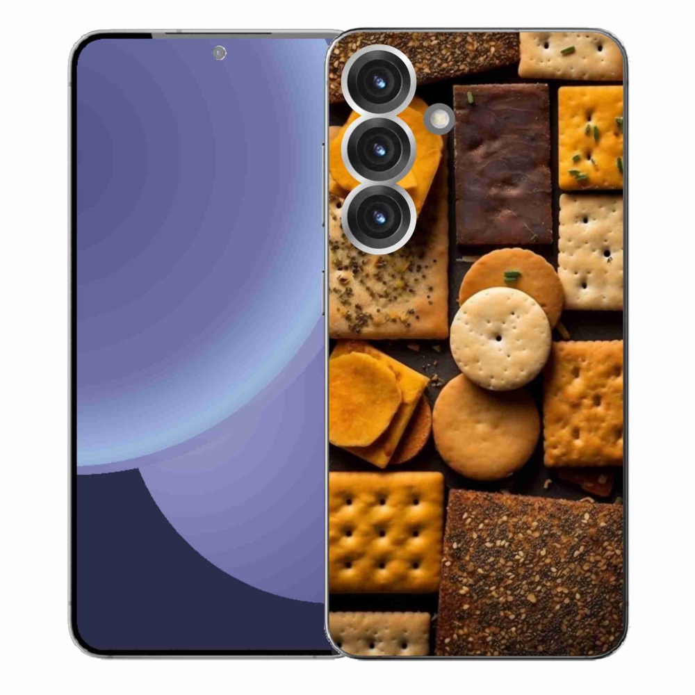 Gélový kryt mmCase na Samsung Galaxy S25+ - sušienky