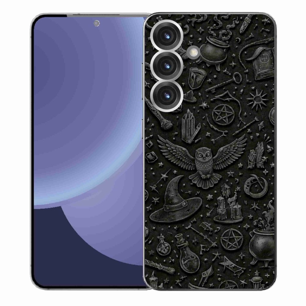 Gélový kryt mmCase na Samsung Galaxy S25+ - tmavý magický svet