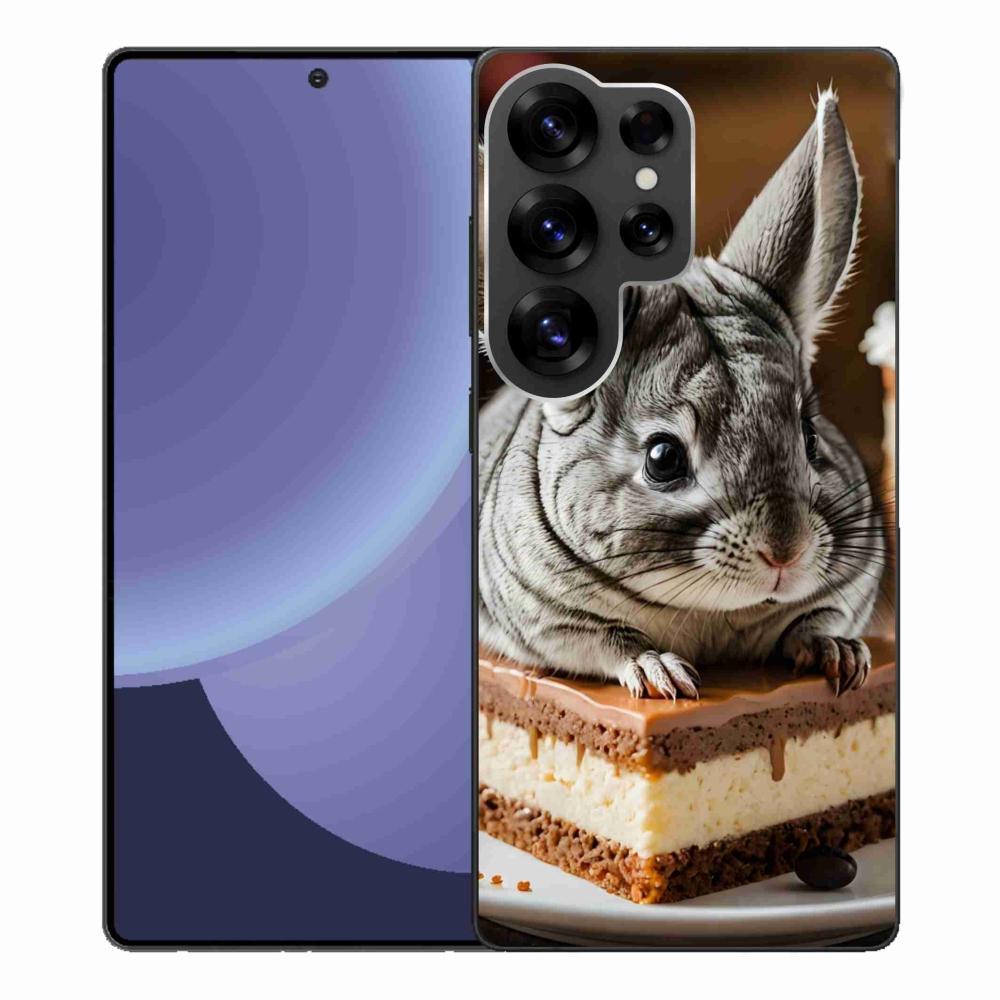 Gélový kryt mmCase na Samsung Galaxy S25 Ultra - činčila