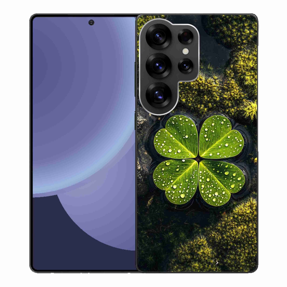 Gélový kryt mmCase na Samsung Galaxy S25 Ultra - štvorlístok