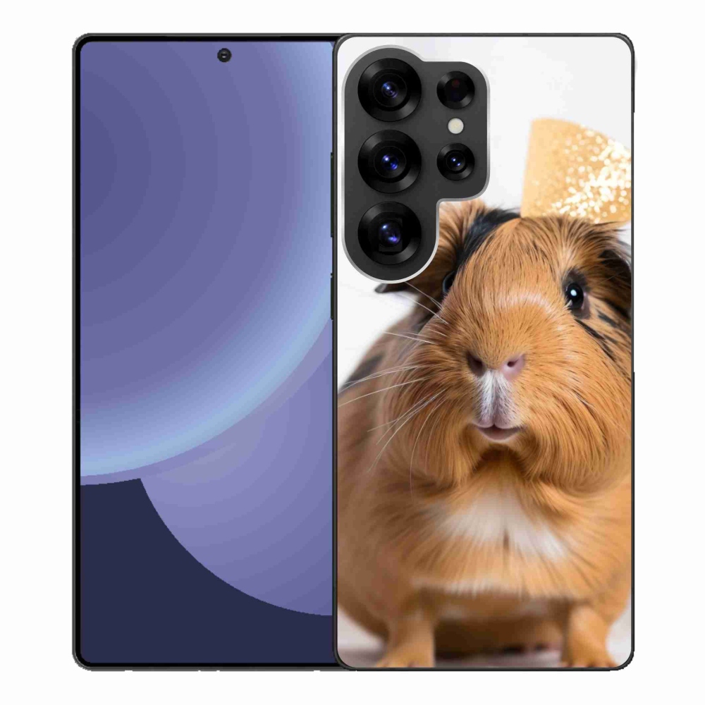 Gélový kryt mmCase na Samsung Galaxy S25 Ultra - hnedé morča