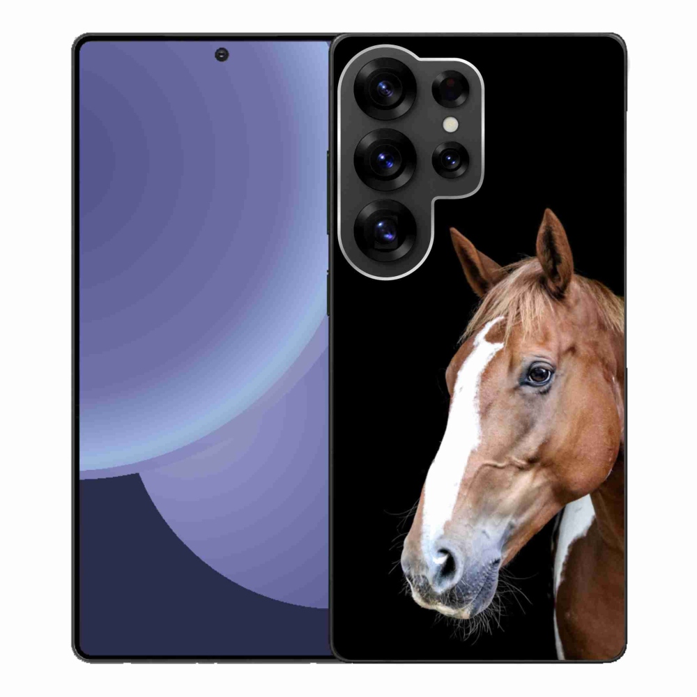 Gélový kryt mmCase na Samsung Galaxy S25 Ultra - hnedý kôň 3