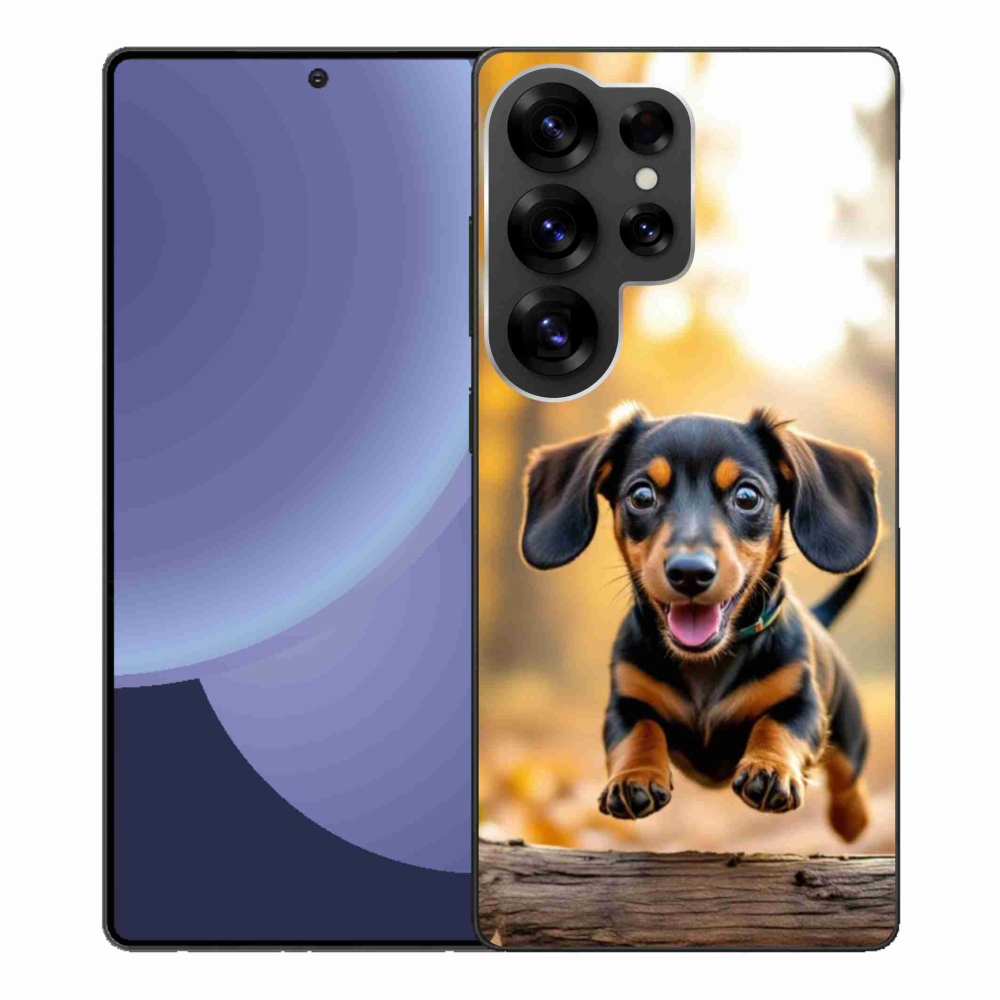 Gélový kryt mmCase na Samsung Galaxy S25 Ultra - jazvečík 2