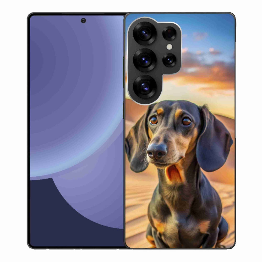 Gélový kryt mmCase na Samsung Galaxy S25 Ultra - jazvečík 3