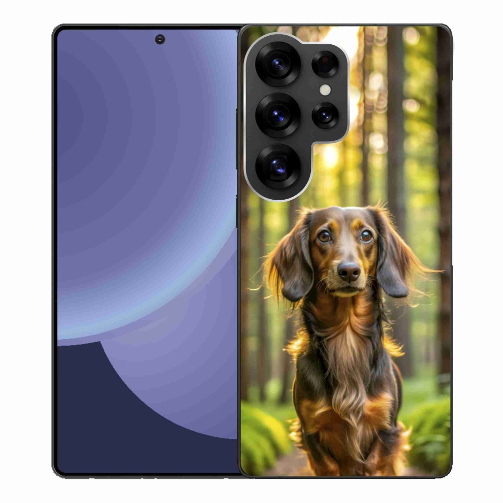 Gélový kryt mmCase na Samsung Galaxy S25 Ultra - jazvečík 4