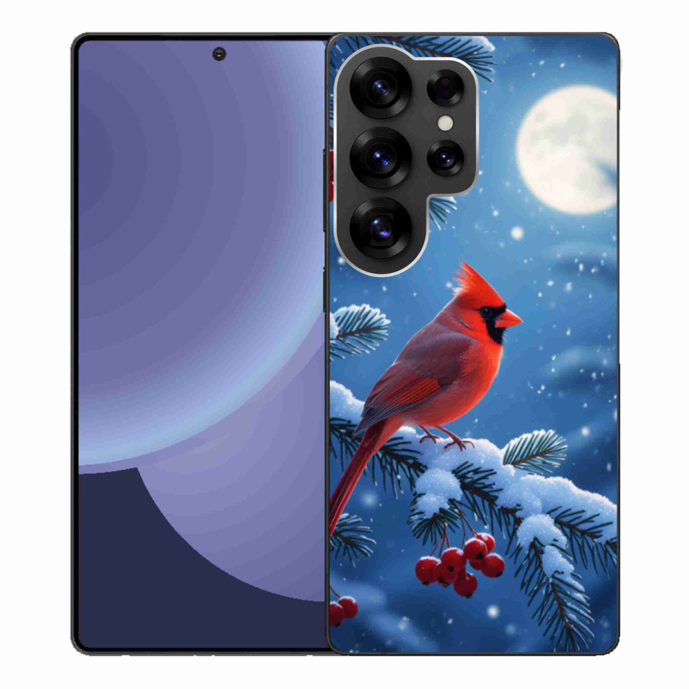 Gélový kryt mmCase na Samsung Galaxy S25 Ultra - kardinál červený