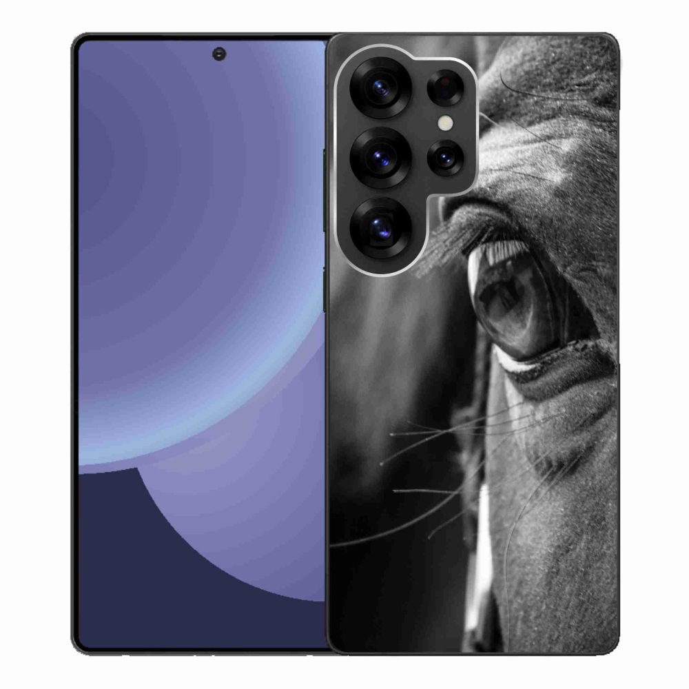 Gélový kryt mmCase na Samsung Galaxy S25 Ultra - konský pohľad