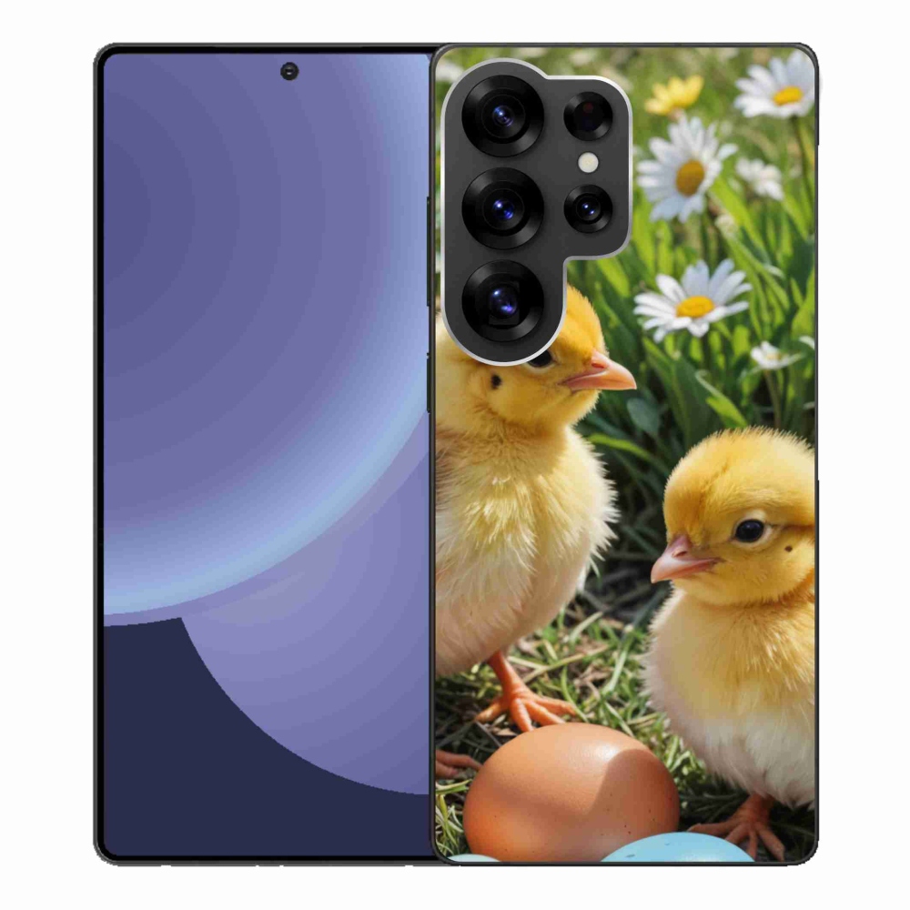 Gélový kryt mmCase na Samsung Galaxy S25 Ultra - kuriatka